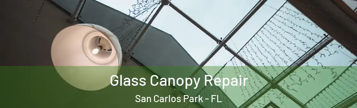 Glass Canopy Repair San Carlos Park - FL