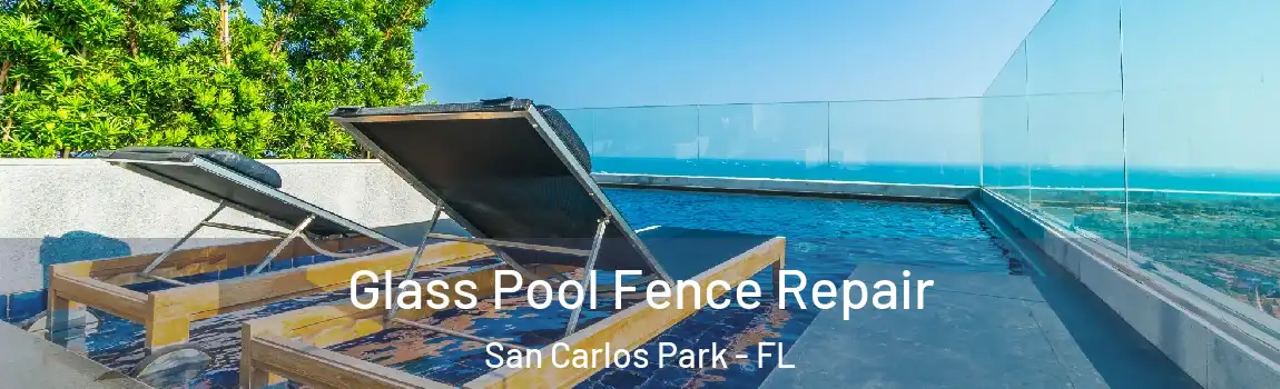  Glass Pool Fence Repair San Carlos Park - FL