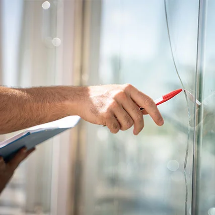 broken glass repair in San Carlos Park, FL