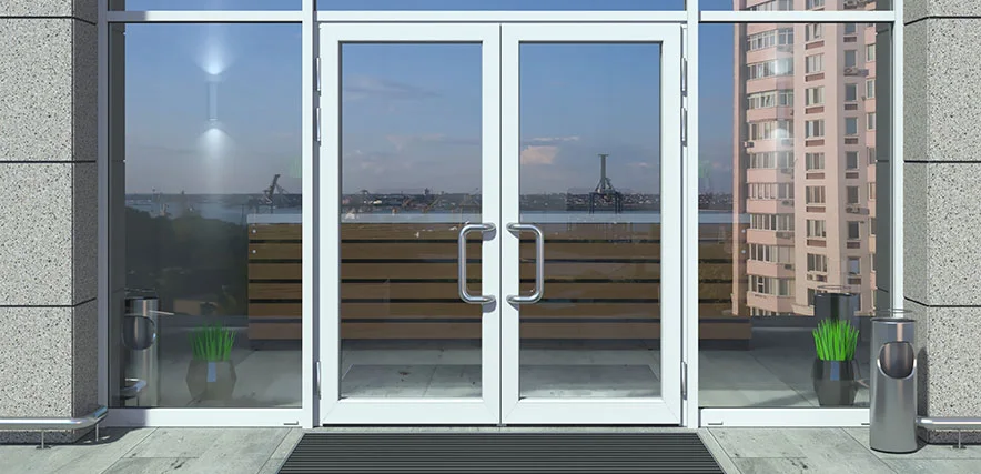 storefront glass repair in San Carlos Park, FL